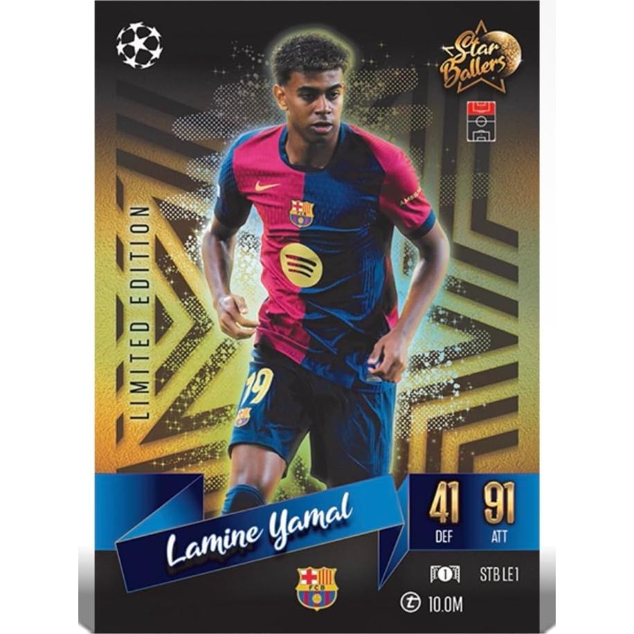 Match Attax 24/25 Mega Multipack Estrellas - Tarjetas de Fútbol