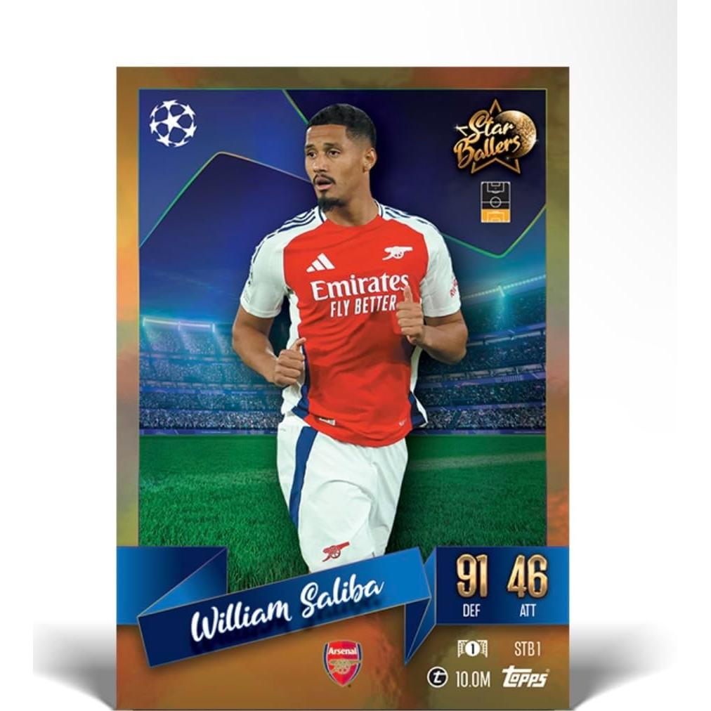 Match Attax 24/25 Mega Multipack Estrellas - Tarjetas de Fútbol