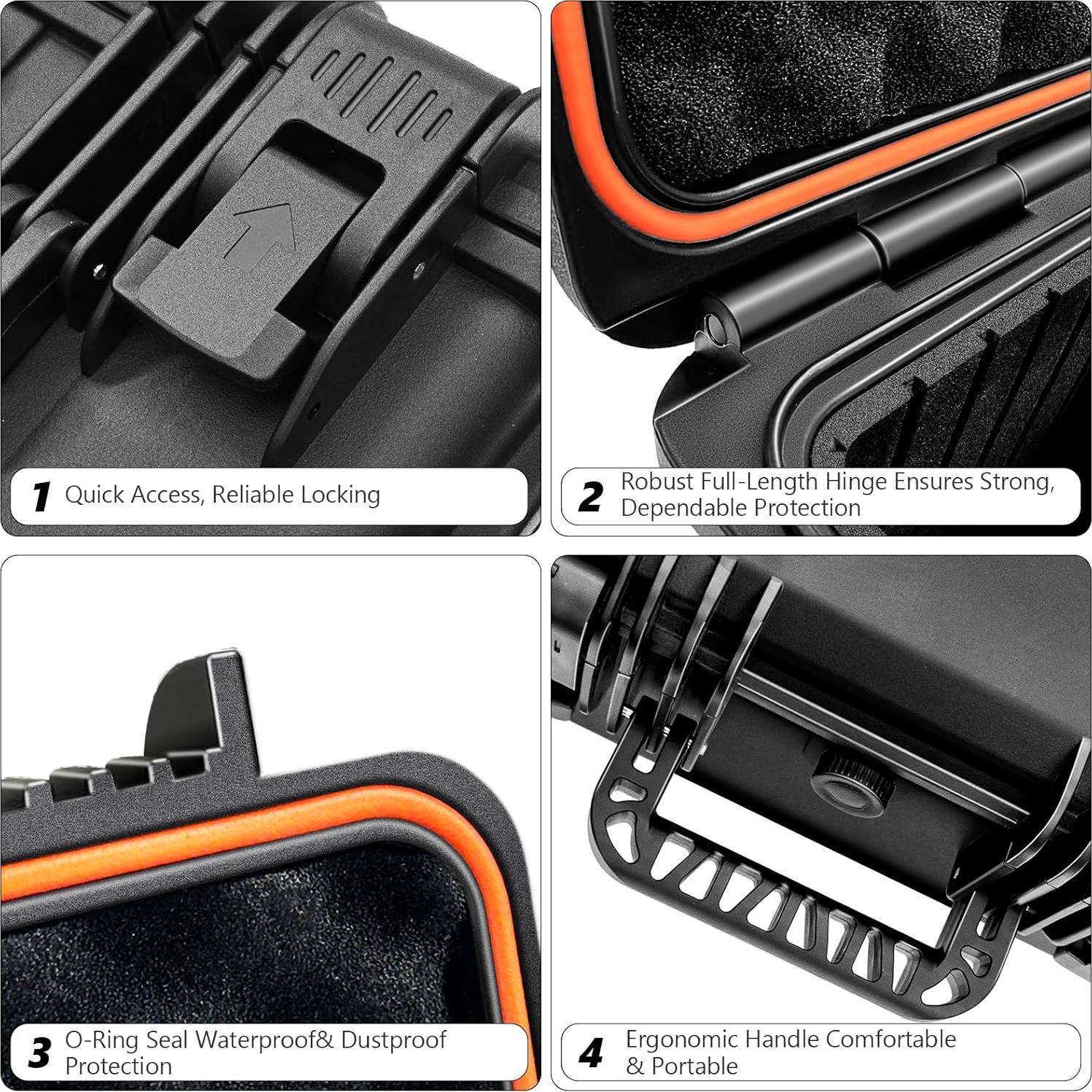 Caja de Almacenamiento de Tarjetas Betschkim Impermeable 1.76kg