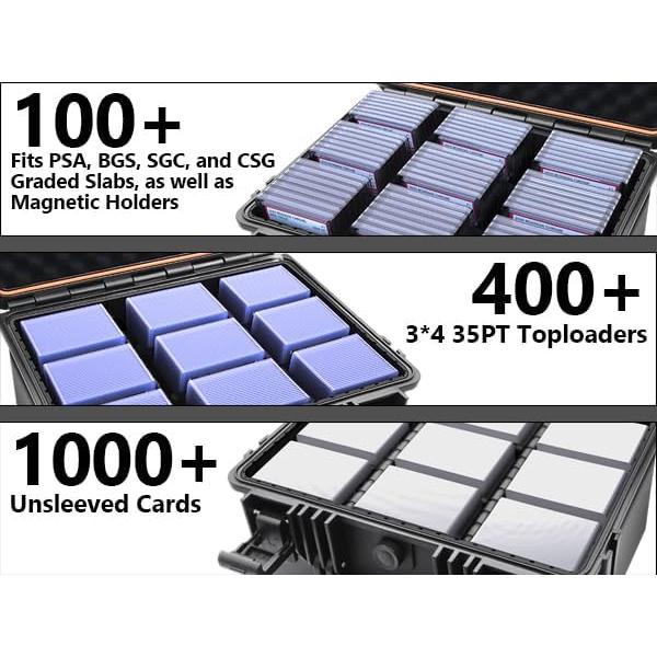 Caja de Almacenamiento de Tarjetas Betschkim Impermeable 1.76kg