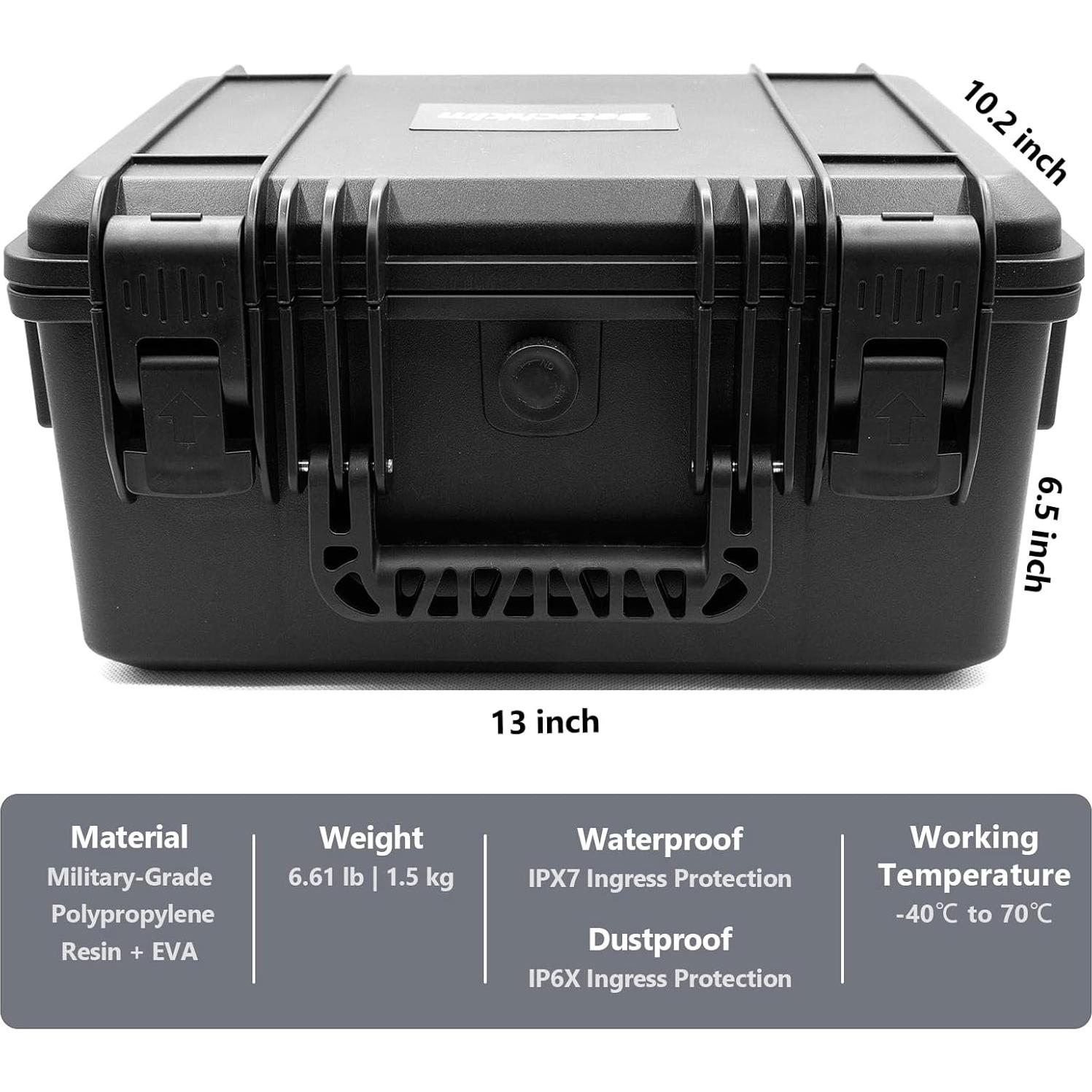 Caja de Almacenamiento de Tarjetas Betschkim Impermeable 1.76kg
