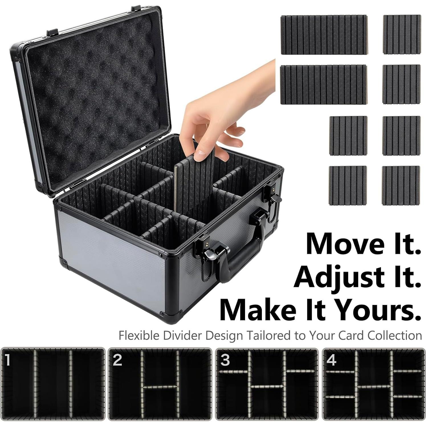 Caja de Almacenamiento para Cartas Deportivas Betschkim Grande