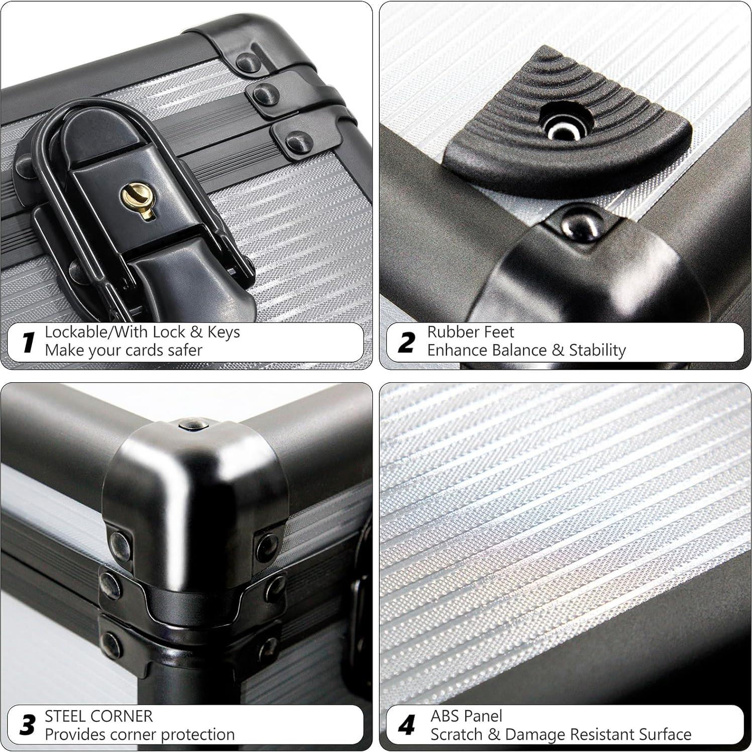 Caja de Almacenamiento para Cartas Deportivas Betschkim Grande