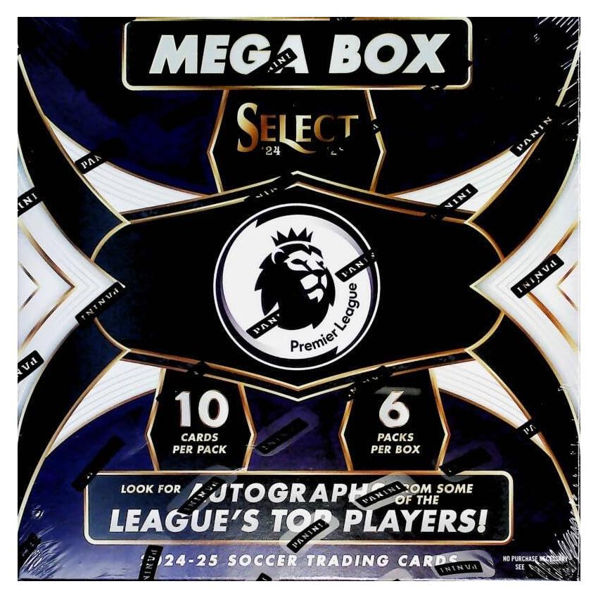 Caja Mega Sellada Panini Select EPL 2024-25 - 60 Tarjetas