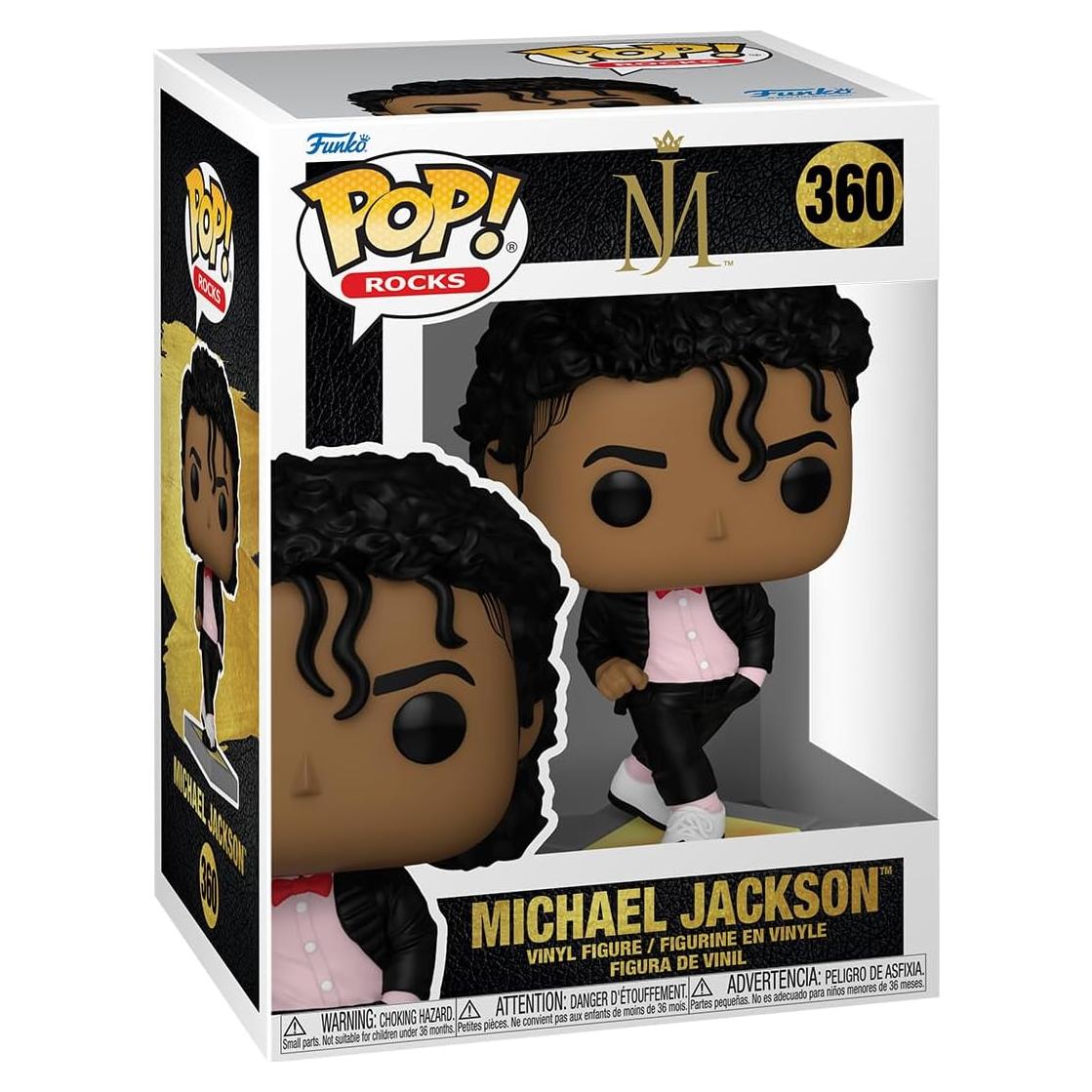 Figura de Vinilo Funko POP! Michael Jackson Billie Jean 11.3cm