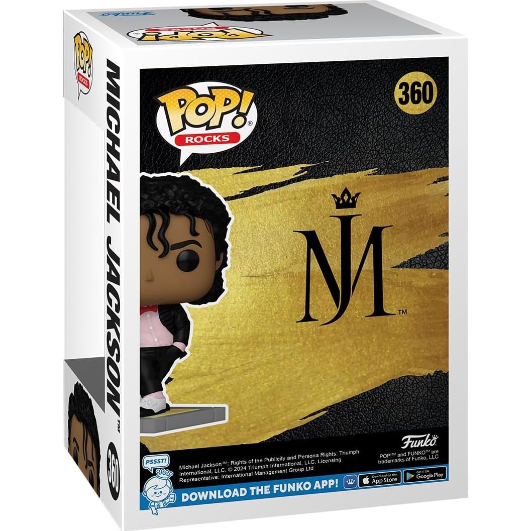 Figura de Vinilo Funko POP! Michael Jackson Billie Jean 11.3cm