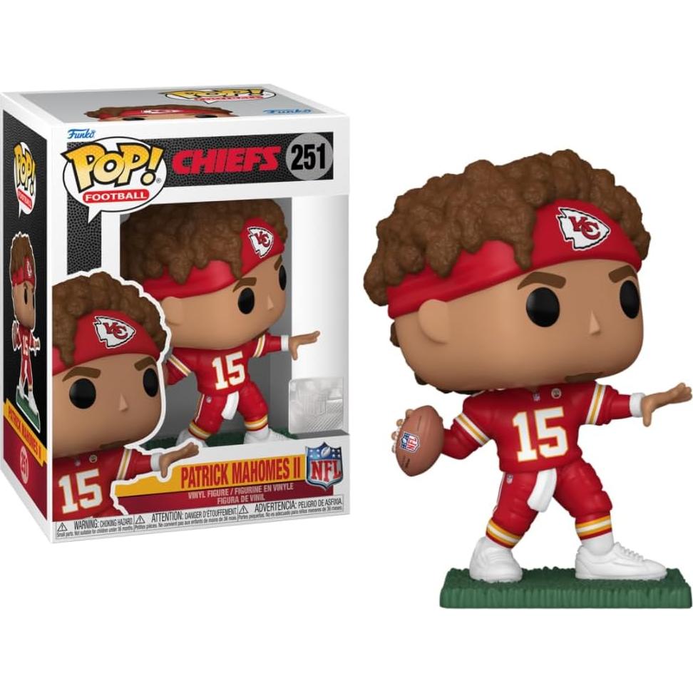 Funko Pop! Patrick Mahomes y Travis Kelce - Kansas City Chiefs