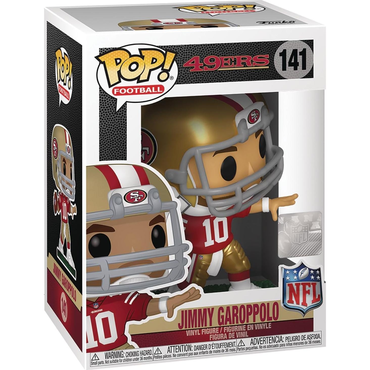 Figura de Vinilo Funko 49ers Jimmy Garoppolo 9.5cm
