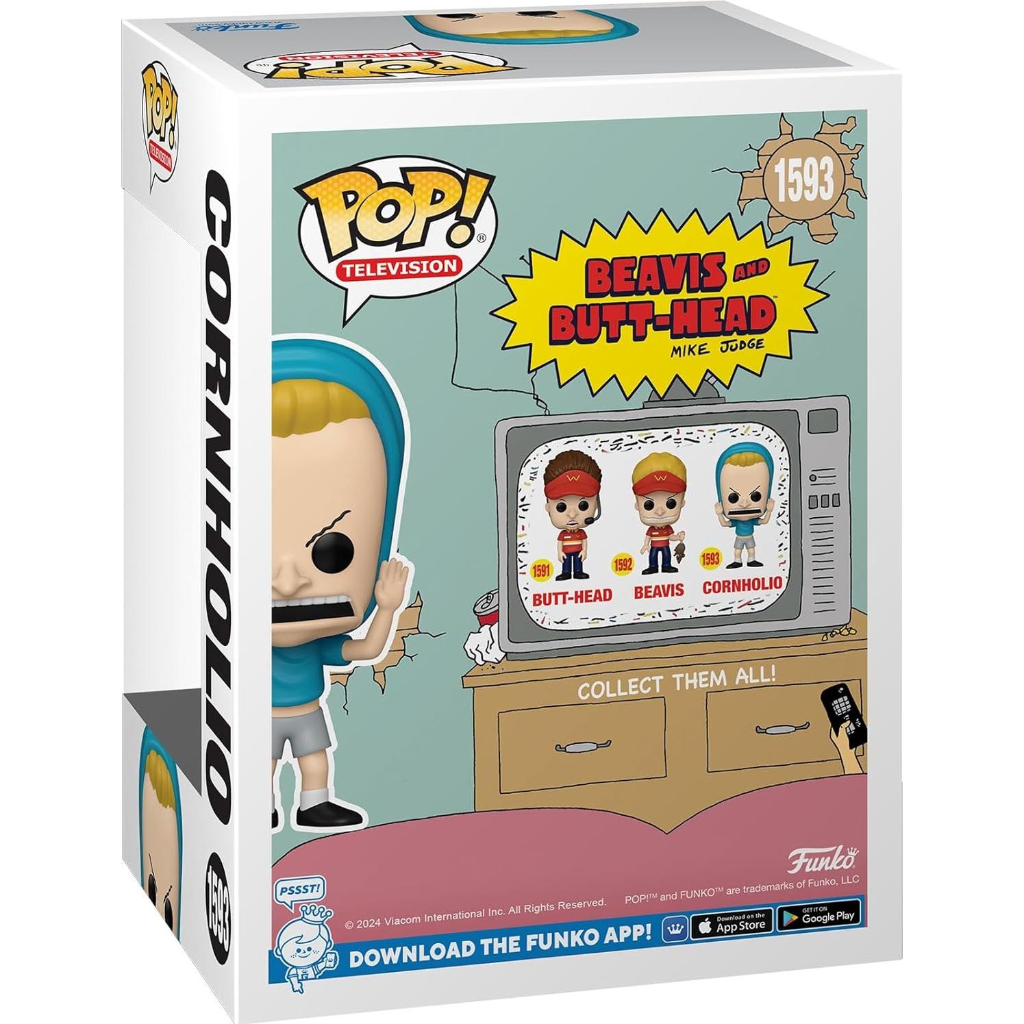 Figura de Vinilo Funko POP Beavis & Butt-Head Cornholio 12cm