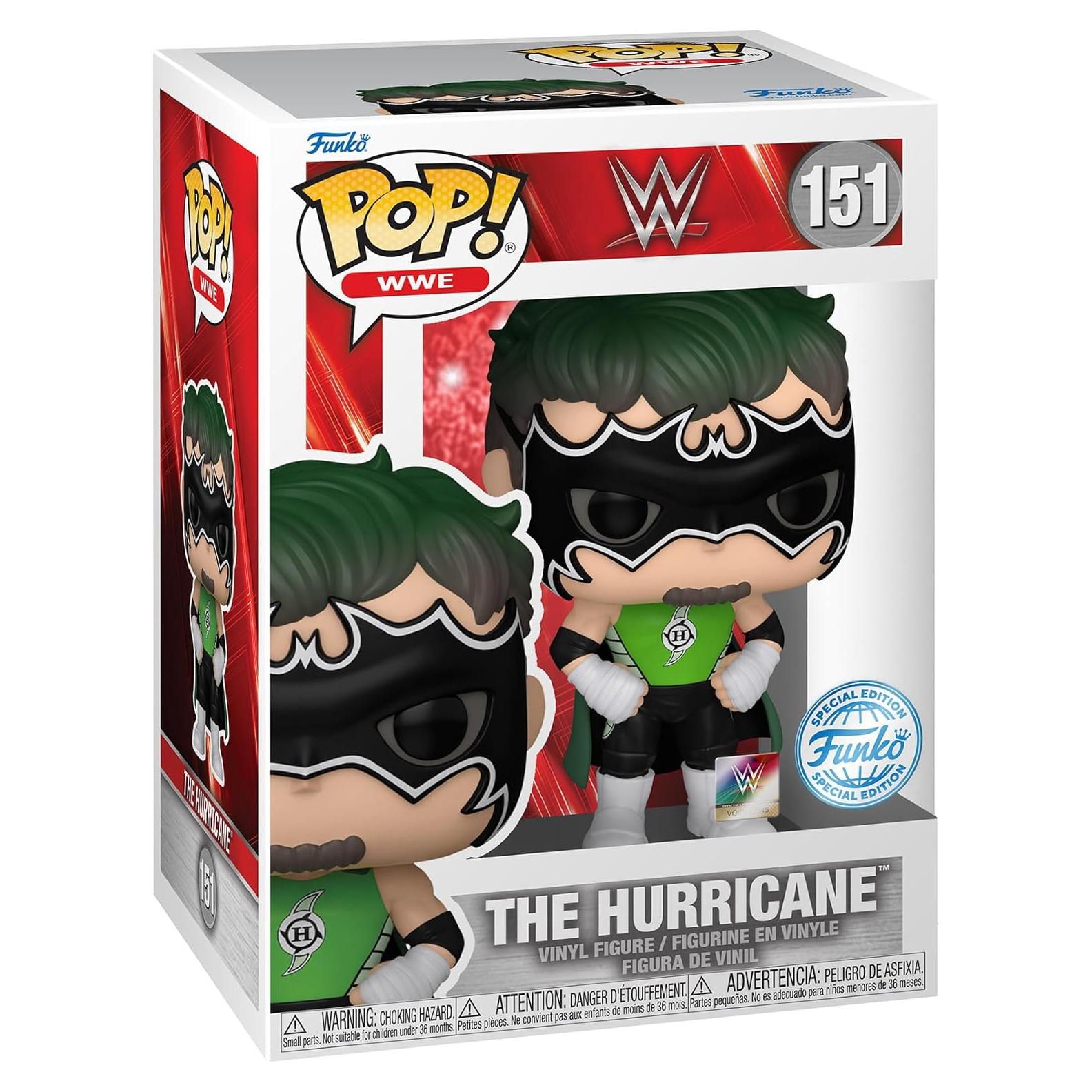 Figura de Vinilo Funko Pop! WWE El Huracán 10.4 cm