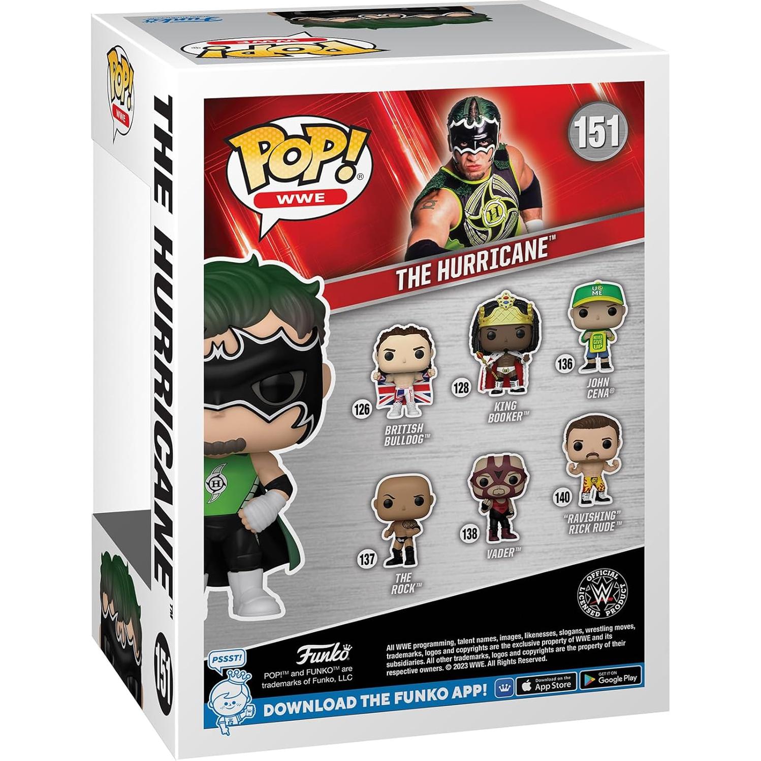 Figura de Vinilo Funko Pop! WWE El Huracán 10.4 cm