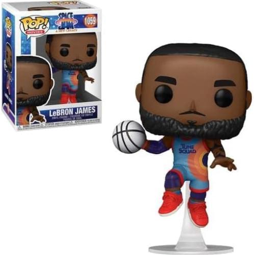Funko POP Lebron James Saltando Space Jam Nueva Era 9.5 cm