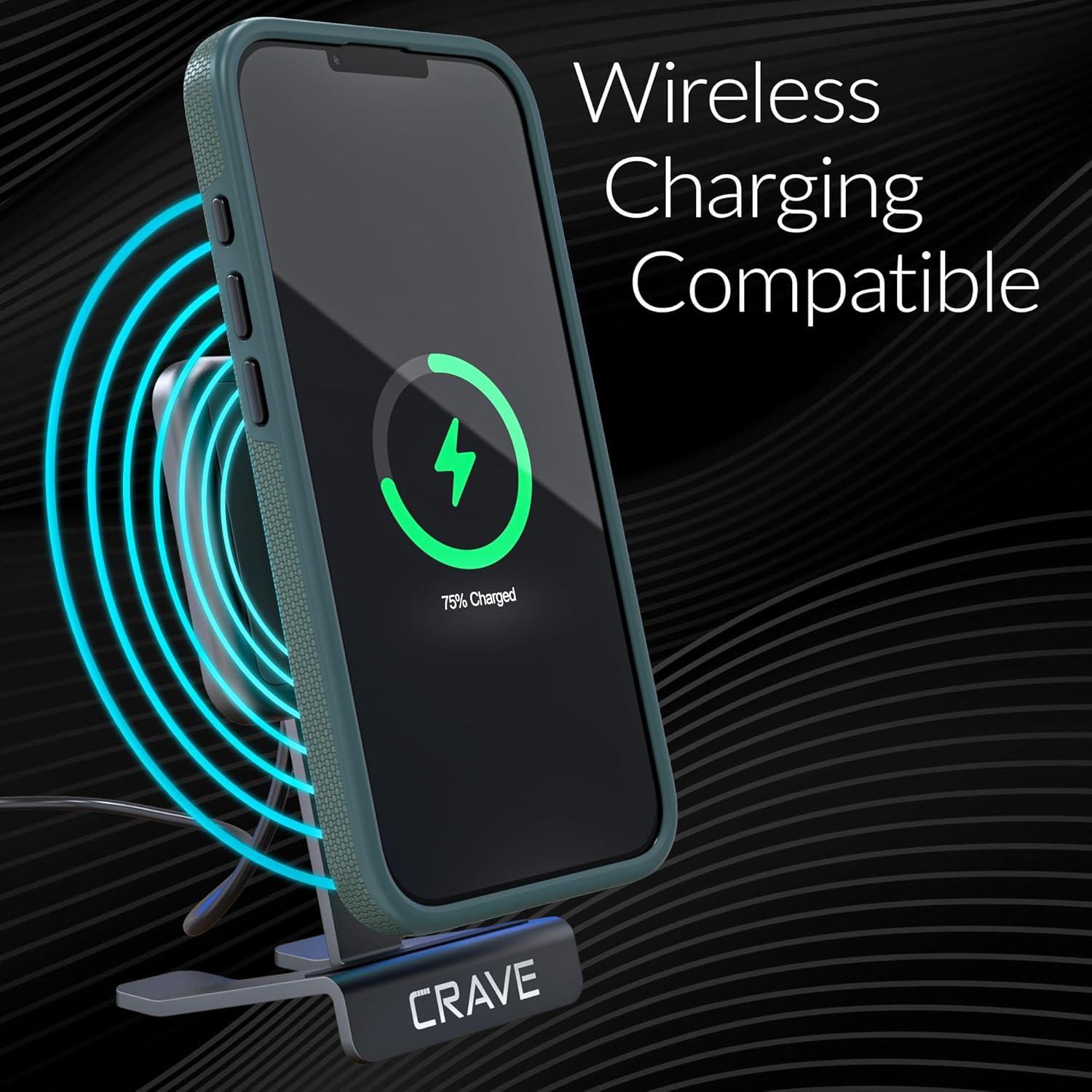 Funda Dual Guard Crave para iPhone 16e - Verde Bosque