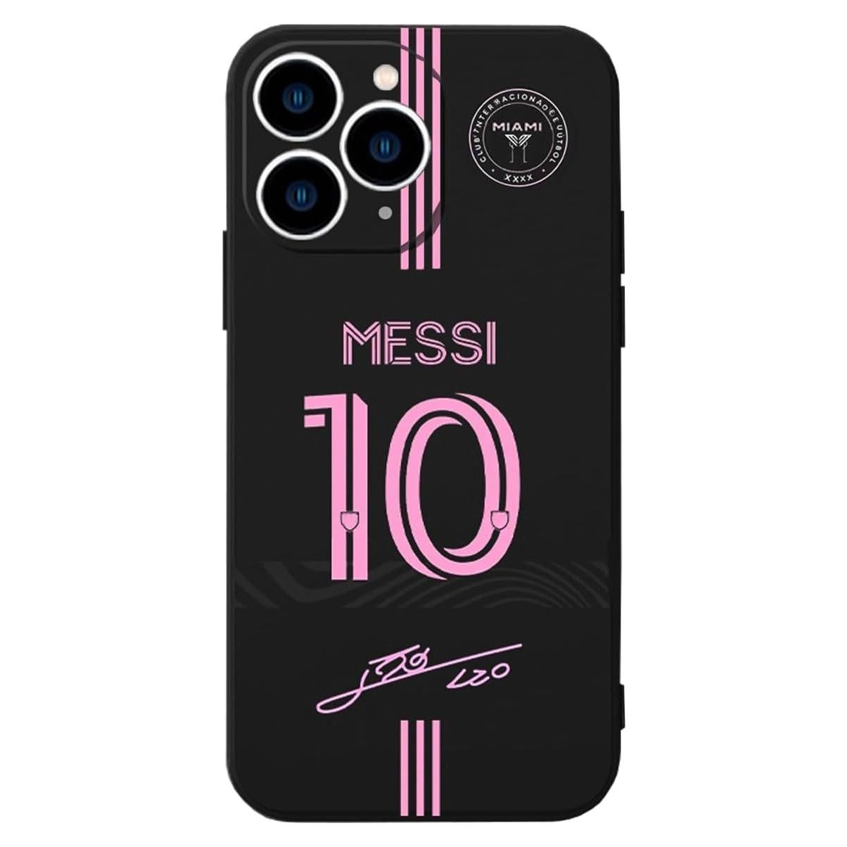 Funda ZERMU para iPhone 13 Pro Max Lionel Messi #10 TPU