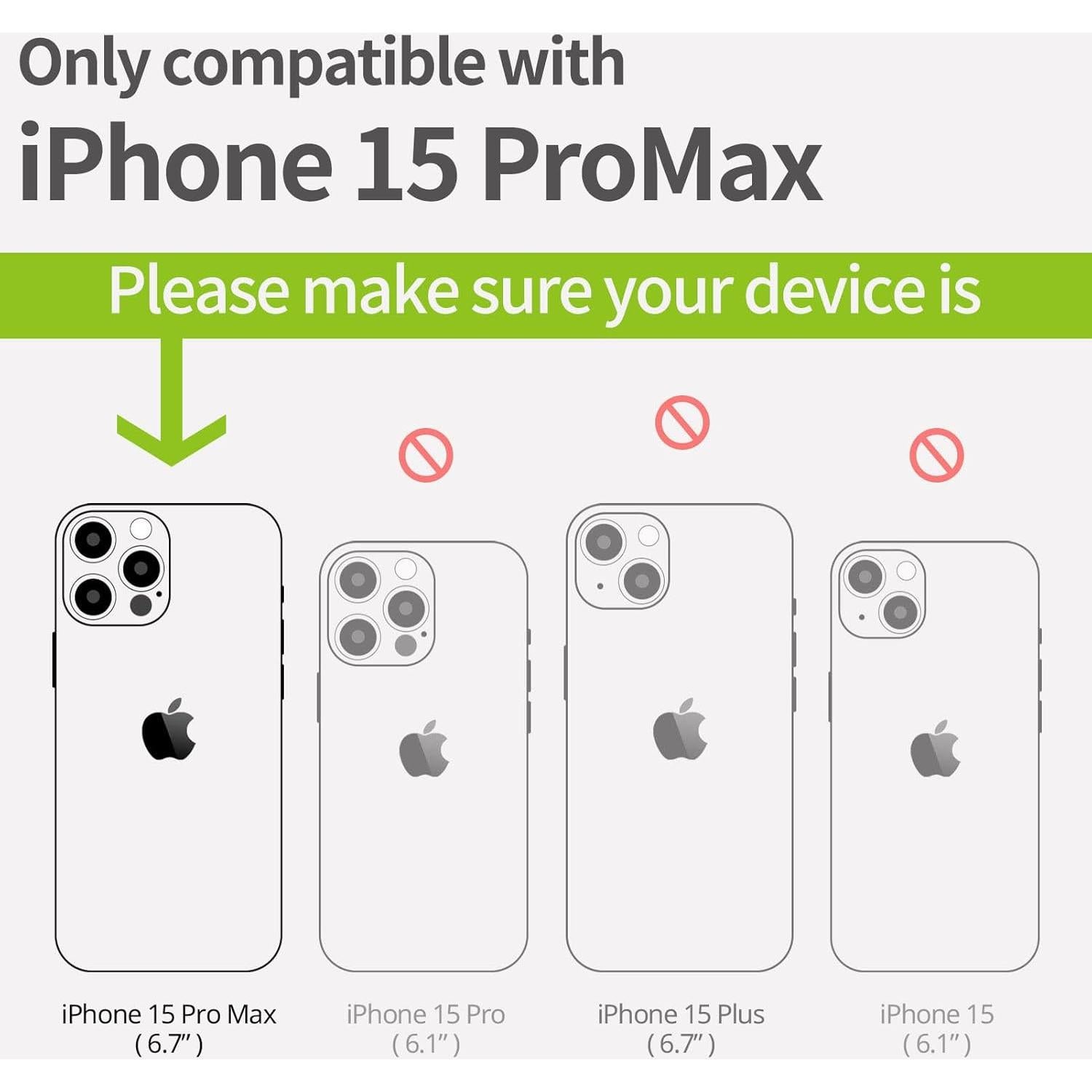 Funda de Madera Magnética Carveit para iPhone 15 Pro Max