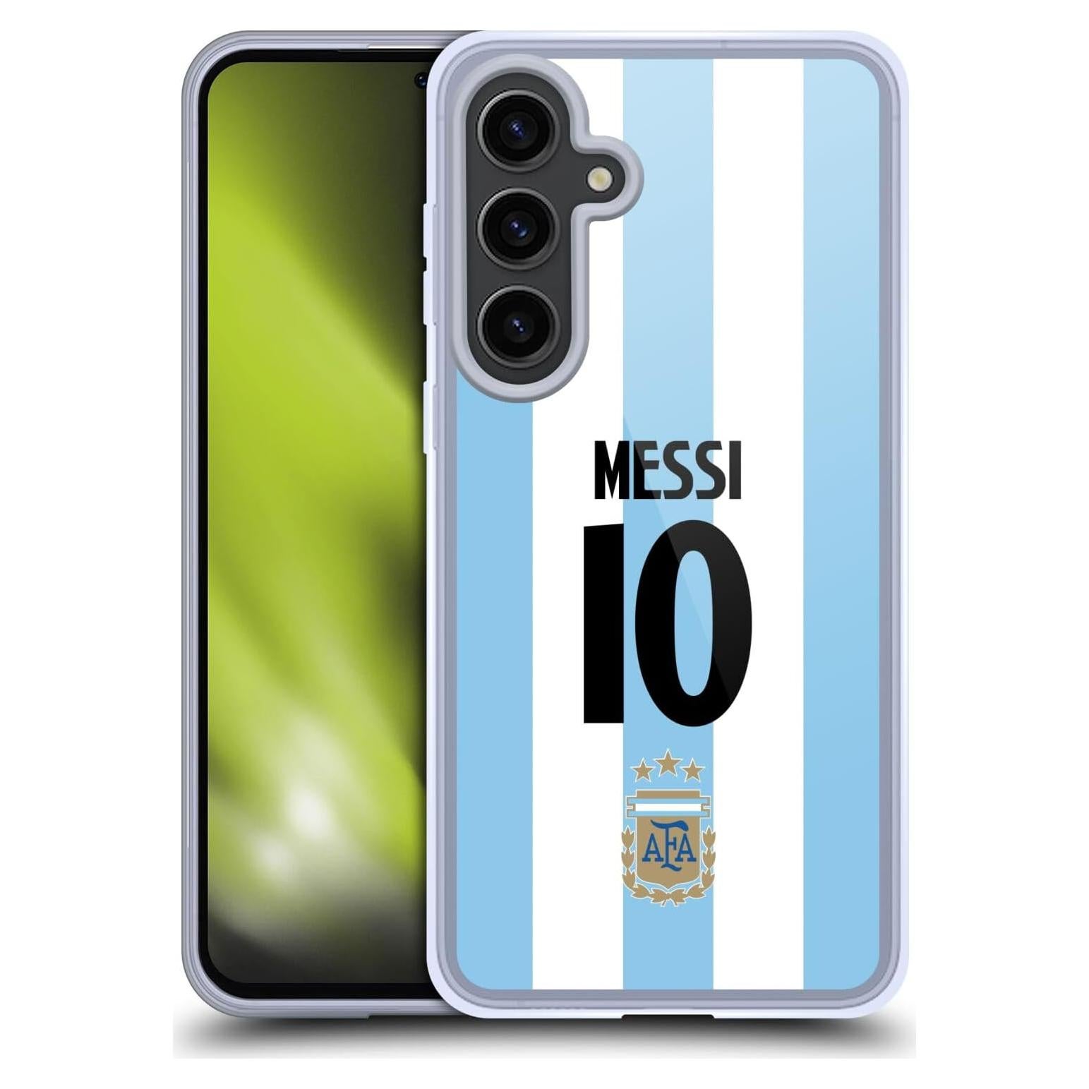 Funda de Gel Oficial AFA Lionel Messi para Samsung Galaxy S24+ 5G
