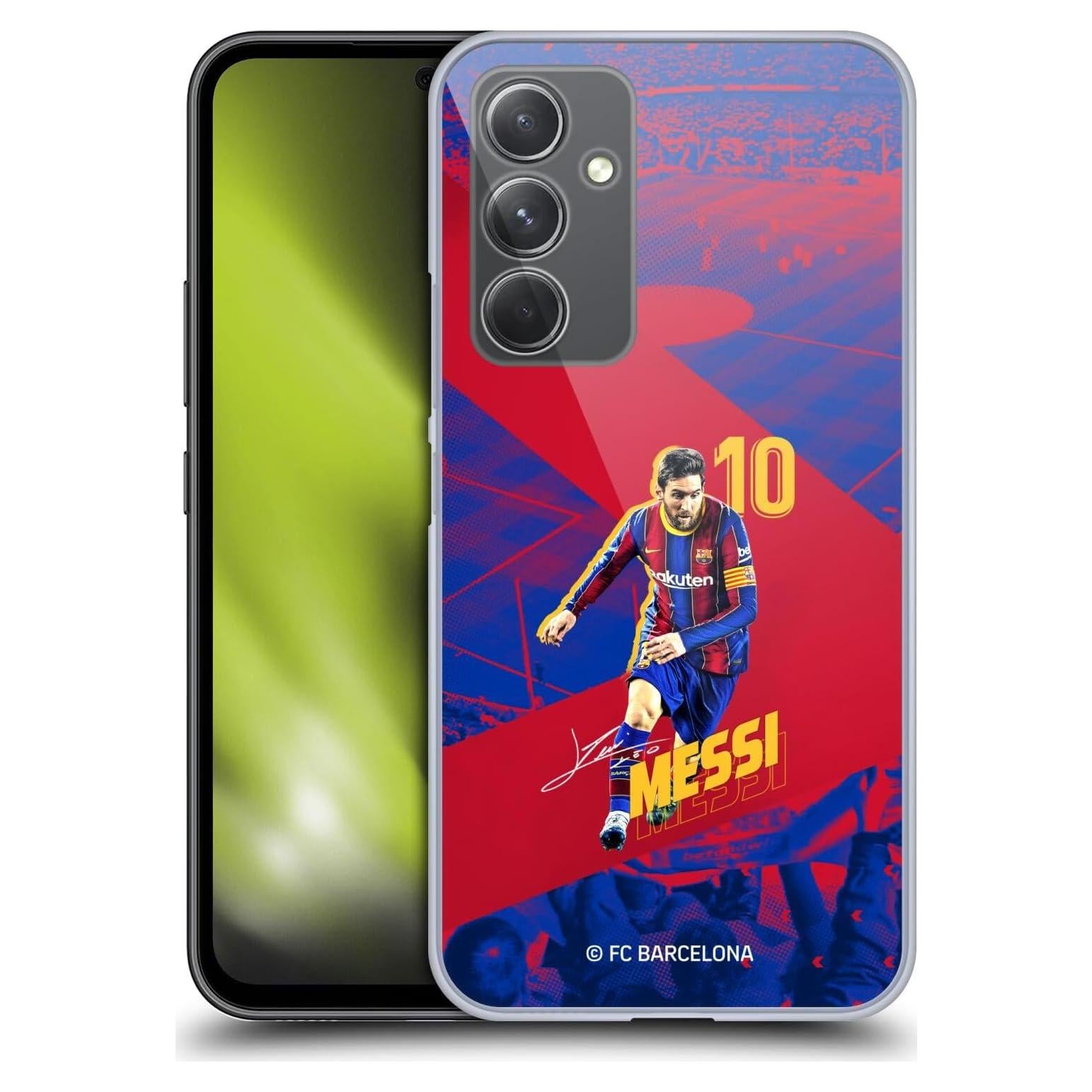 Funda Dura Oficial FC Barcelona Lionel Messi para Samsung A54
