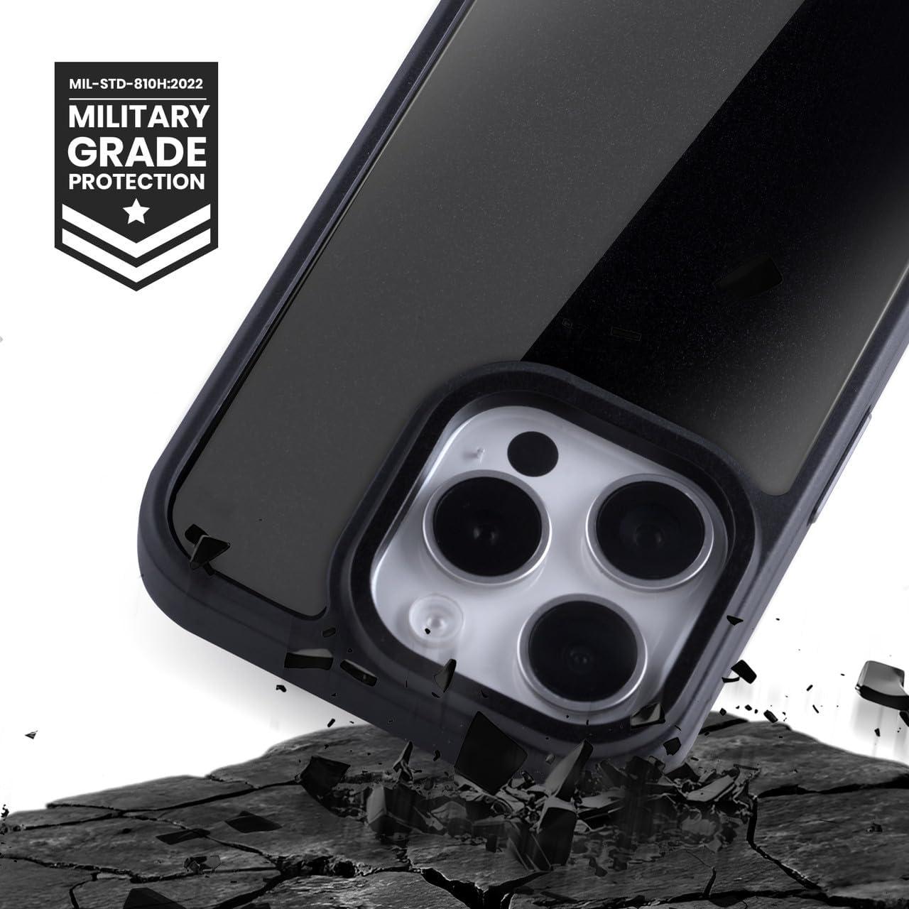 Funda Gel Armour FC Barcelona Messi para iPhone 15 - Grado Militar