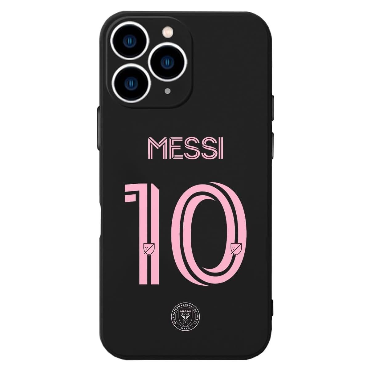 Funda Bumper ZERMU para iPhone 16 Pro 6.3" Messi Inter Miami