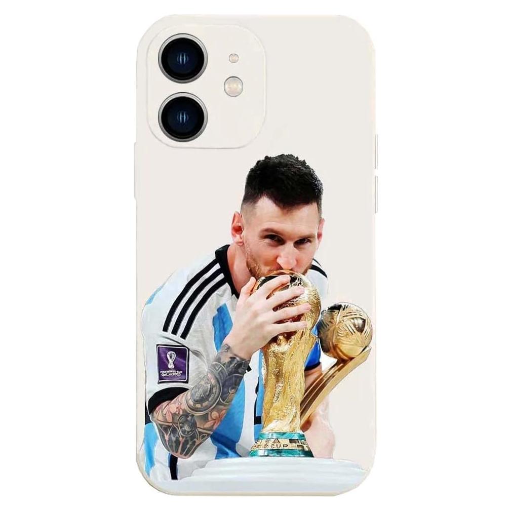 Funda Bumper ZERMU para iPhone 12 - Silicona TPU Messi