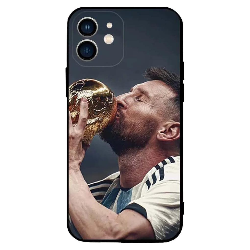 Funda Bumper ZERMU para iPhone 12 Mini Messi - Protección Completa