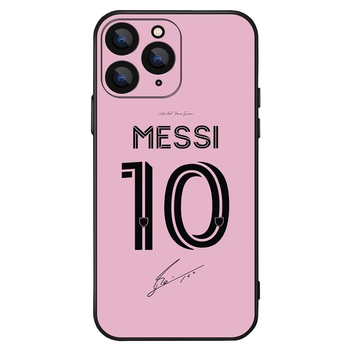 Funda Bumper ZERMU para iPhone 14 Pro Max Lionel Messi