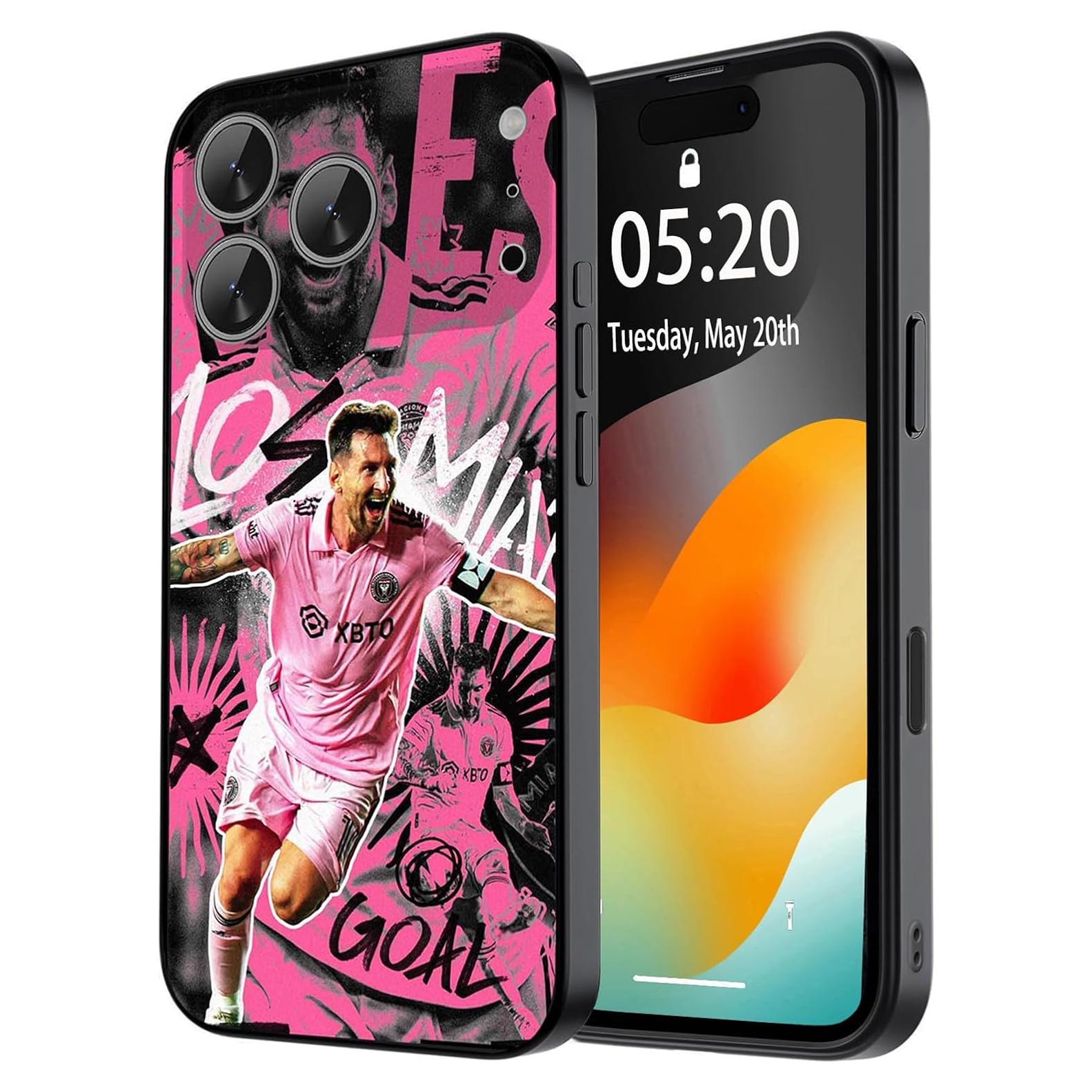 Funda ZERMU para iPhone 17 Pro 6.3" Fútbol Diseño Elegante