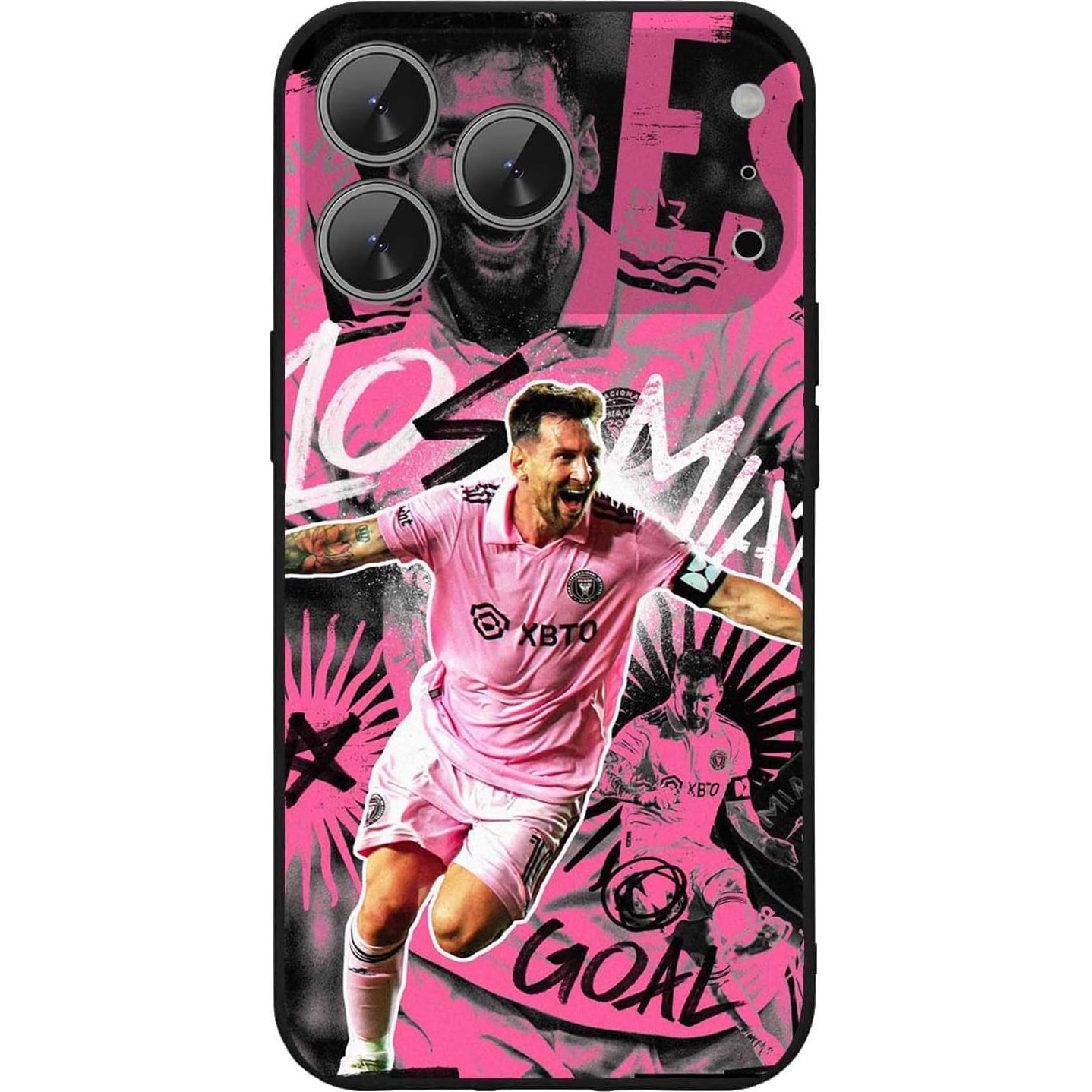 Funda ZERMU para iPhone 17 Pro 6.3" Fútbol Diseño Elegante