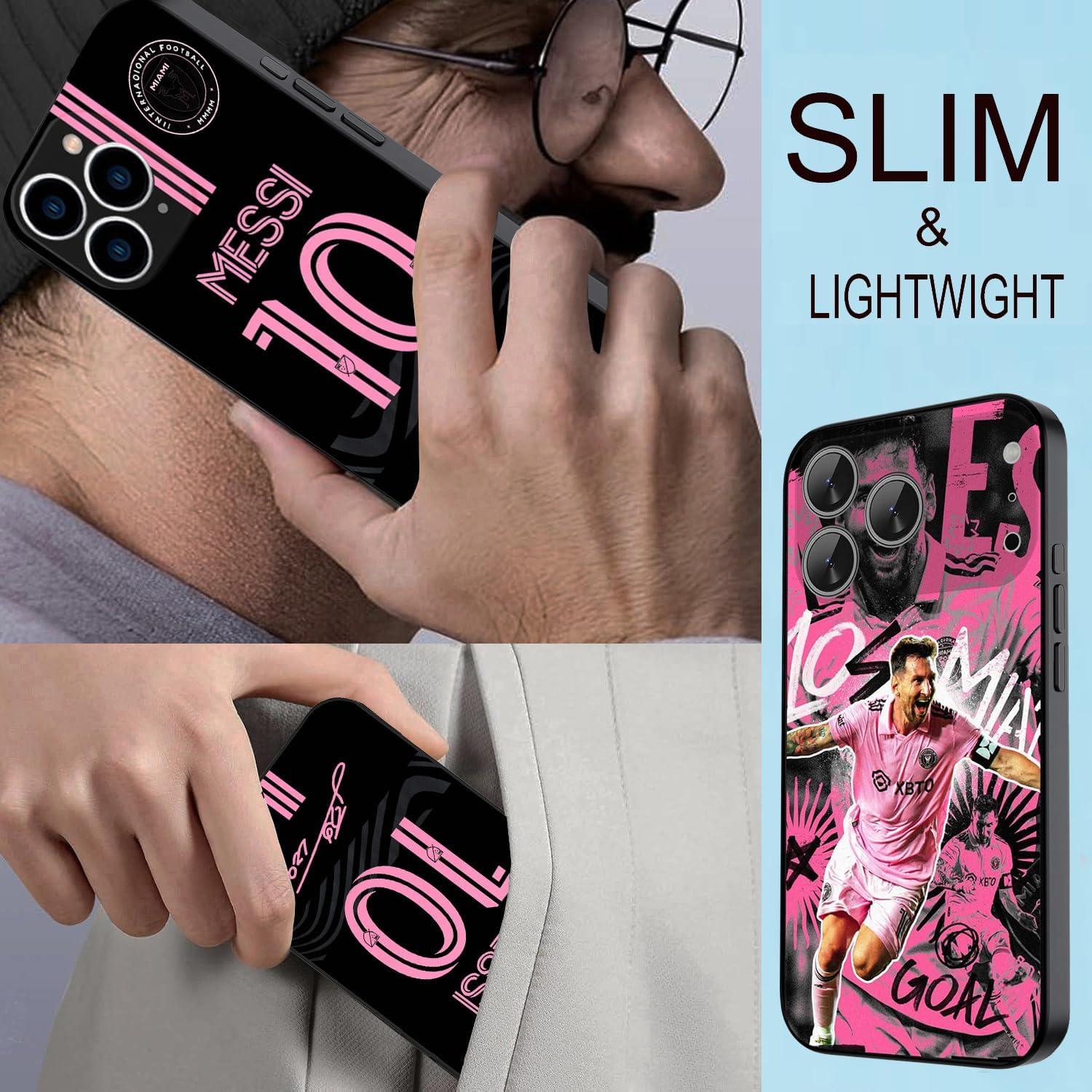 Funda ZERMU para iPhone 17 Pro 6.3" Fútbol Diseño Elegante