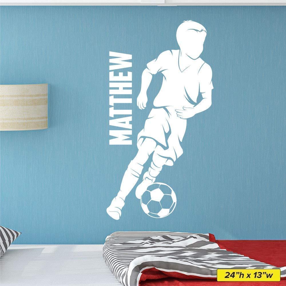 Calcomanía de Pared Personalizada Fútbol Infantil - Dribleo