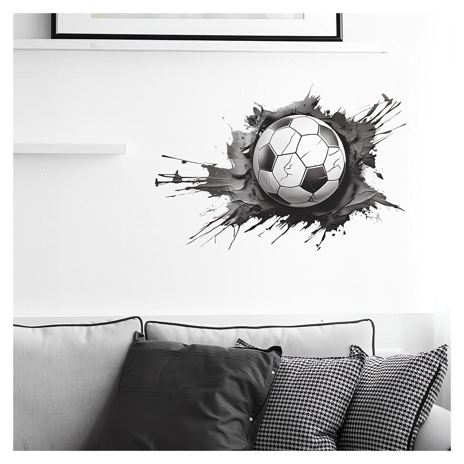 Calcomanías de Pared Deportivas 3D Sacinora - Fútbol