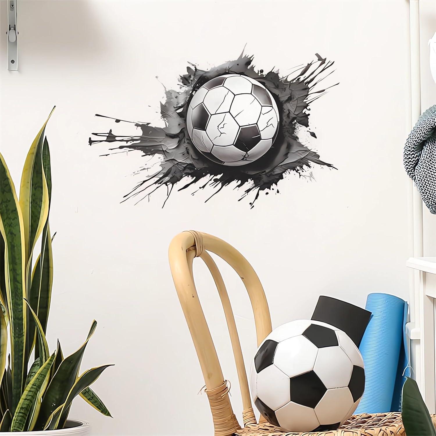 Calcomanías de Pared Deportivas 3D Sacinora - Fútbol