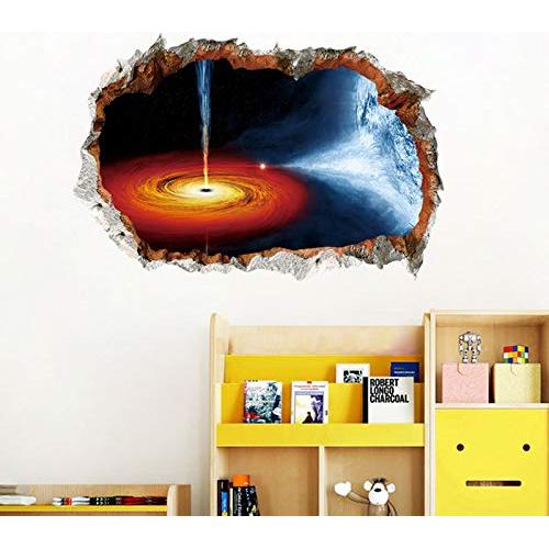 Pegatinas de Pared 3D Removibles AM AMAONM Espacio 2 Pcs