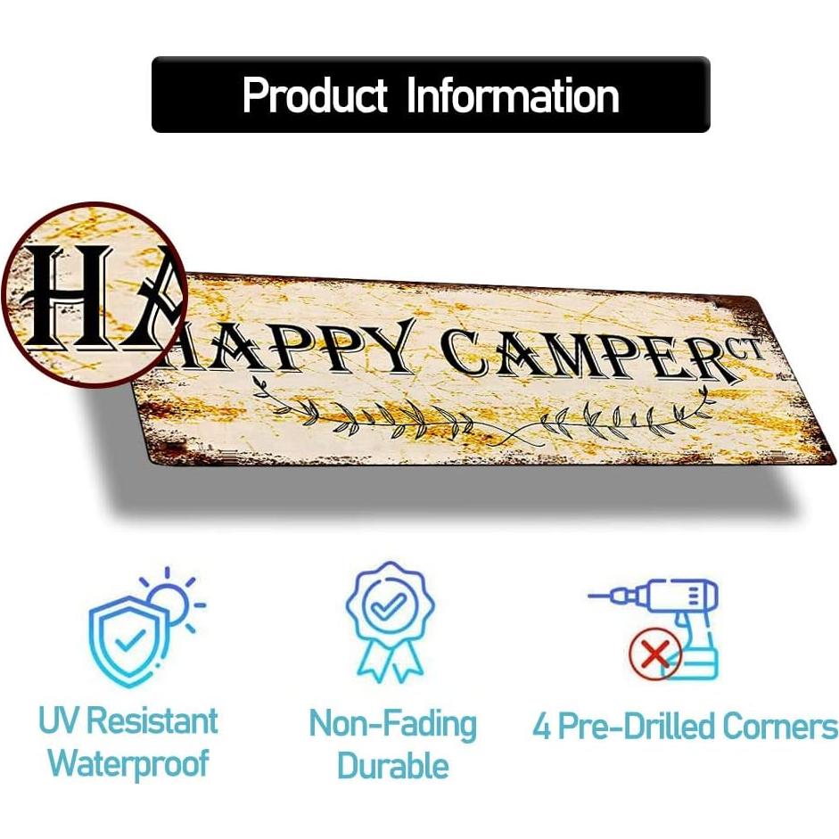 Letrero de Metal Retro Fútbol AVE Snowsun 10x40cm Decoración