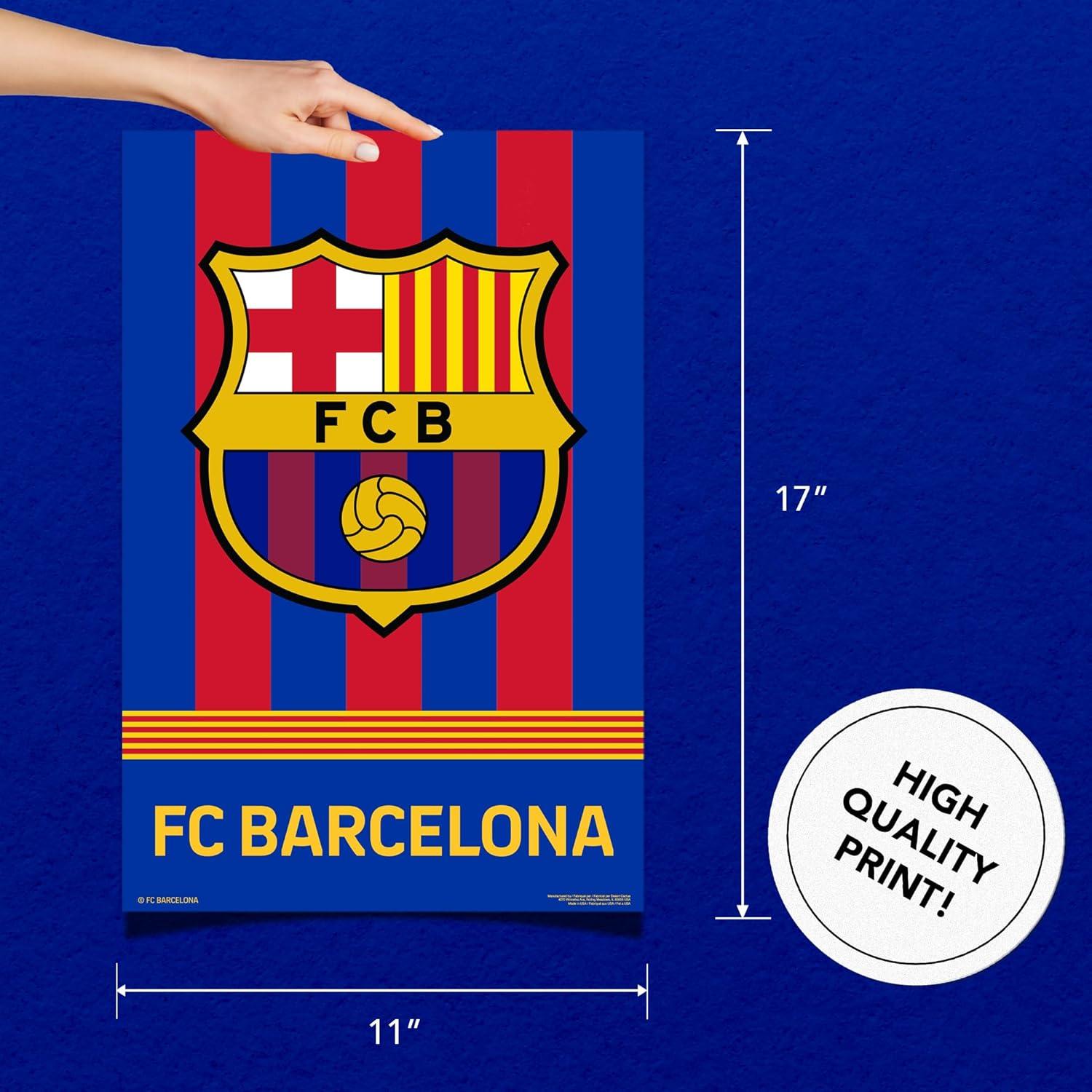 Póster FC Barcelona Cactus del Desierto 43x28 cm Decoración