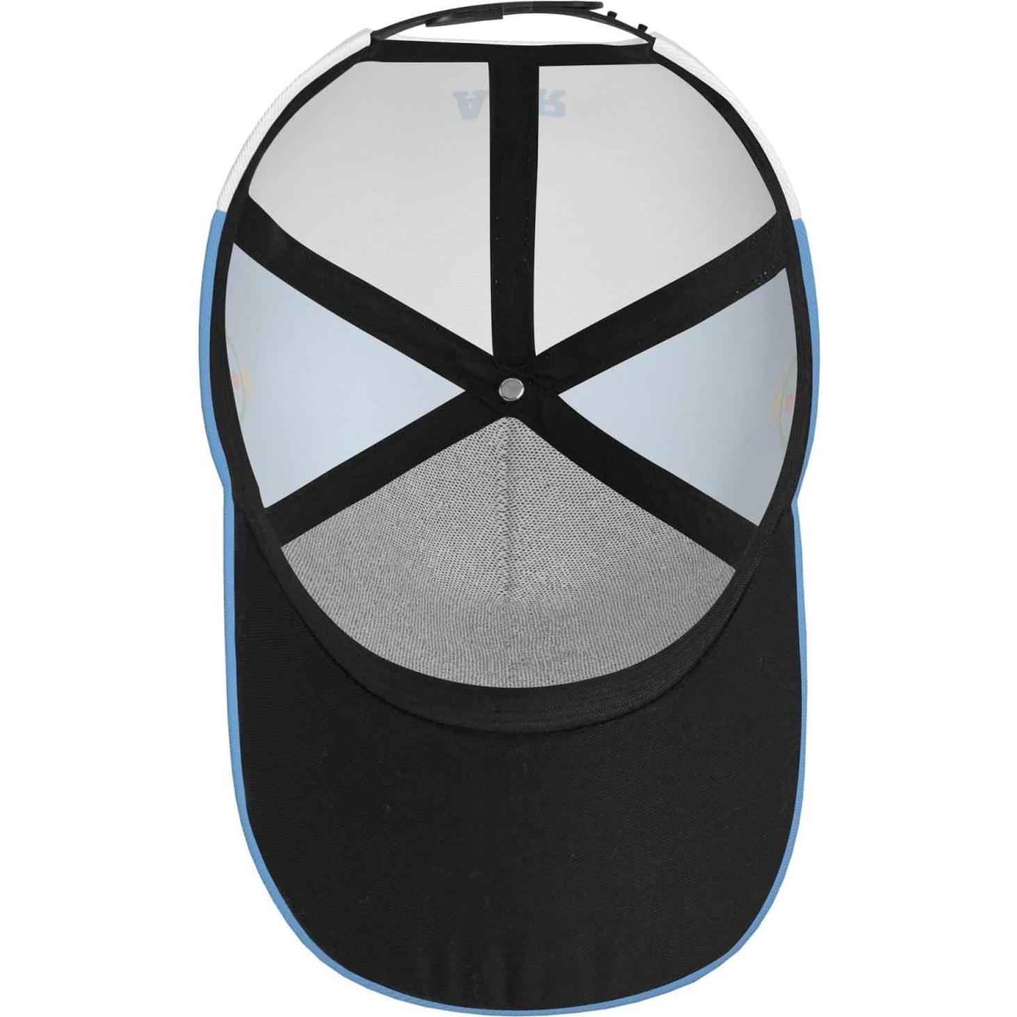 Gorra de béisbol DABOYOZHZH con bandera Argentina ajustable