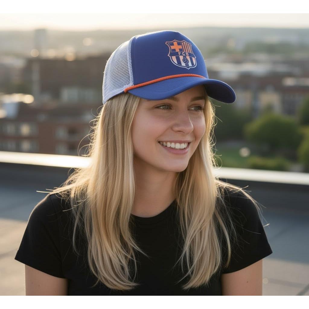 Gorra Trucker Serve FC Barcelona Retro Surf Ajustable