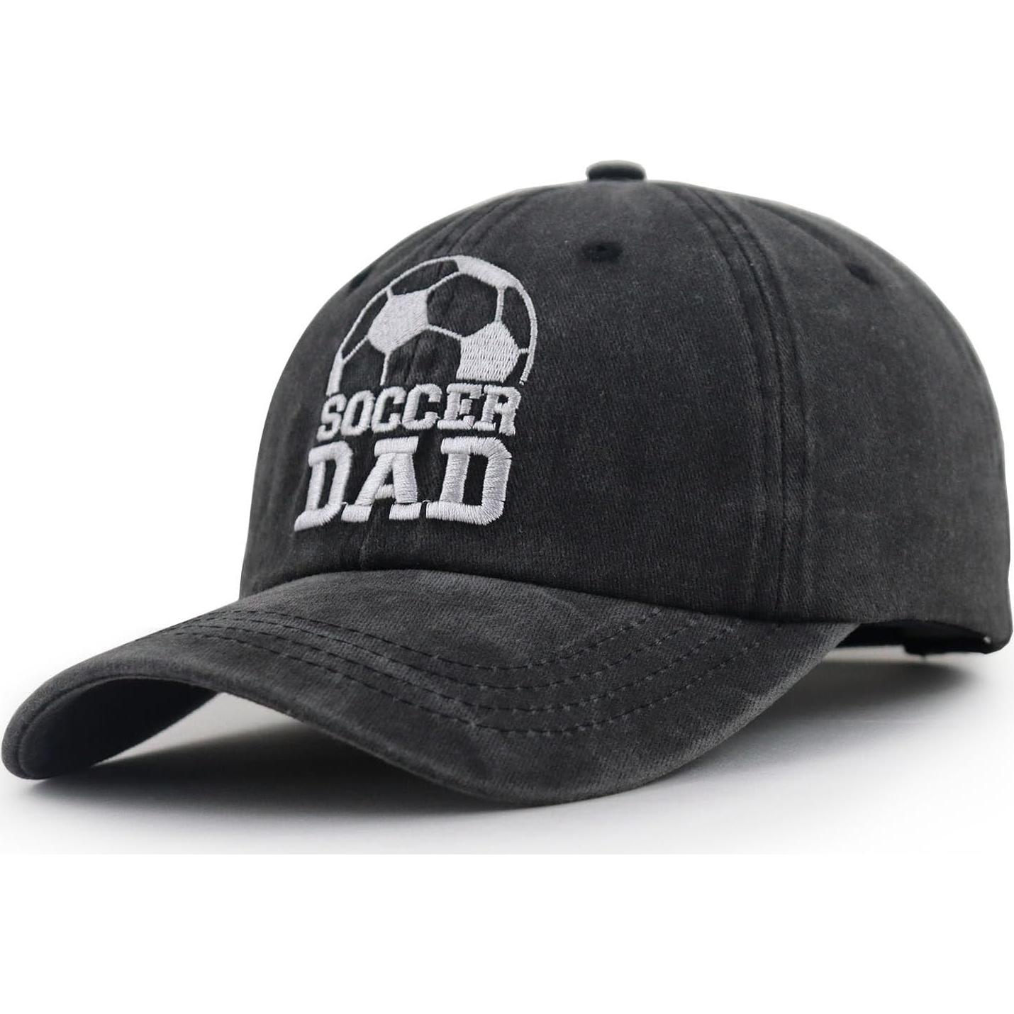 Gorras de Fútbol para Papá y Mamá 100% Algodón - 2 PCS