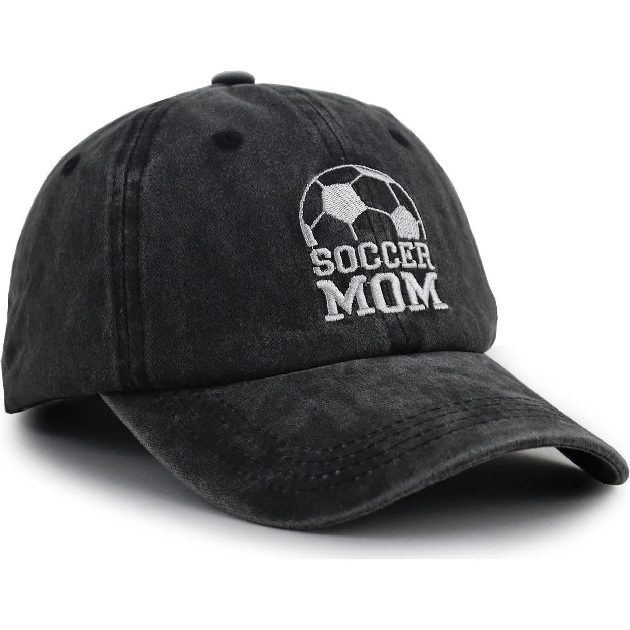 Gorras de Fútbol para Papá y Mamá 100% Algodón - 2 PCS