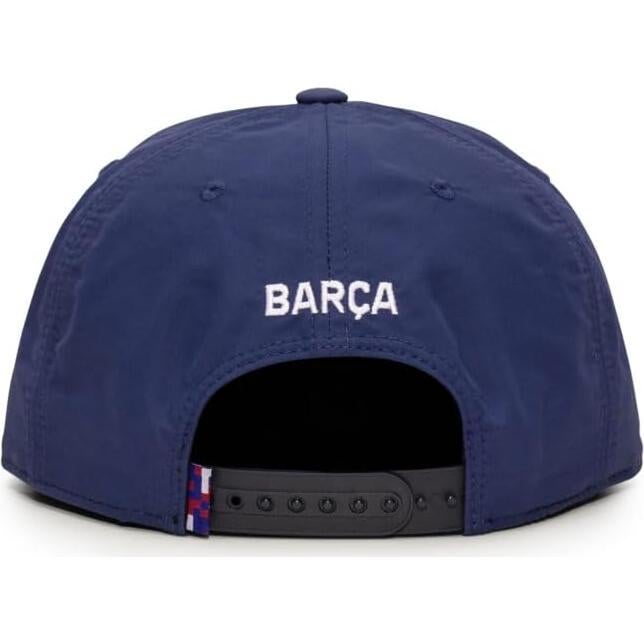 Gorra Snapback Barcelona Pipeline Azul 6 Paneles Unisex