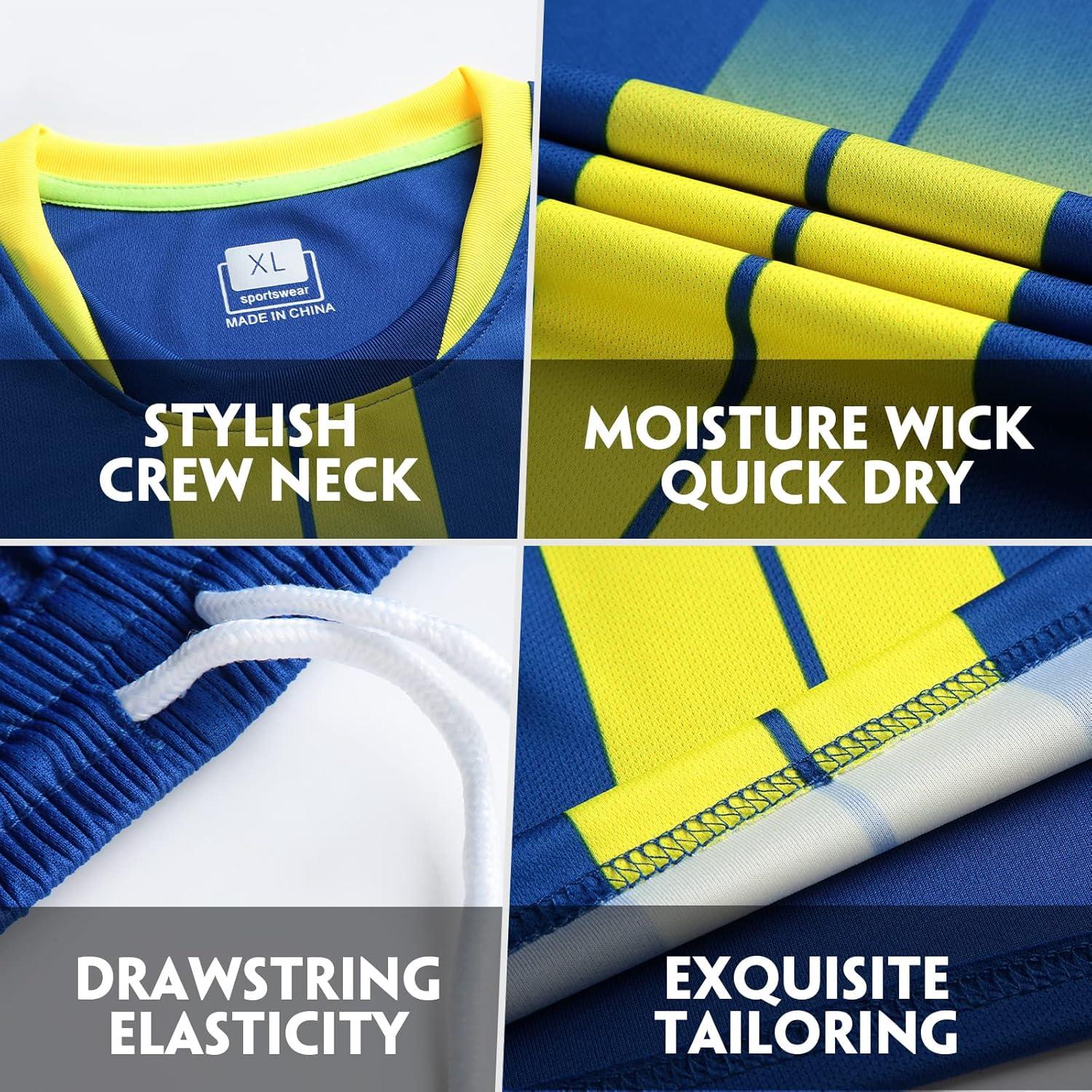 Camisetas y Pantalones Cortos de Fútbol Personalizados LAIFU