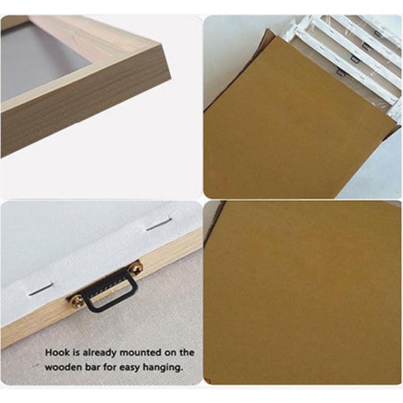 Arte de Pared Balones de Fútbol Jingtao 3 Piezas 30x40cm