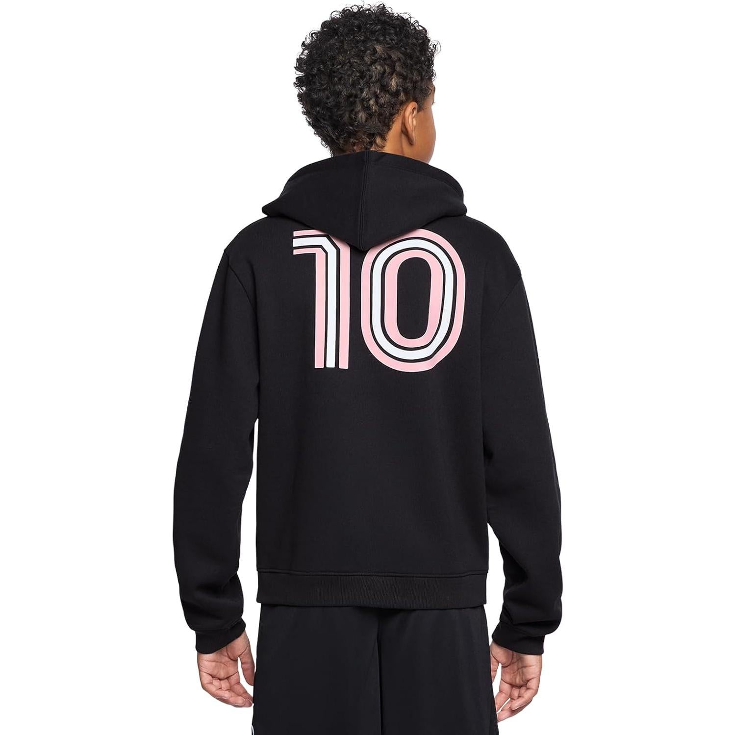 Sudadera con Capucha para Niños Messi - Forro Polar, Talla 6