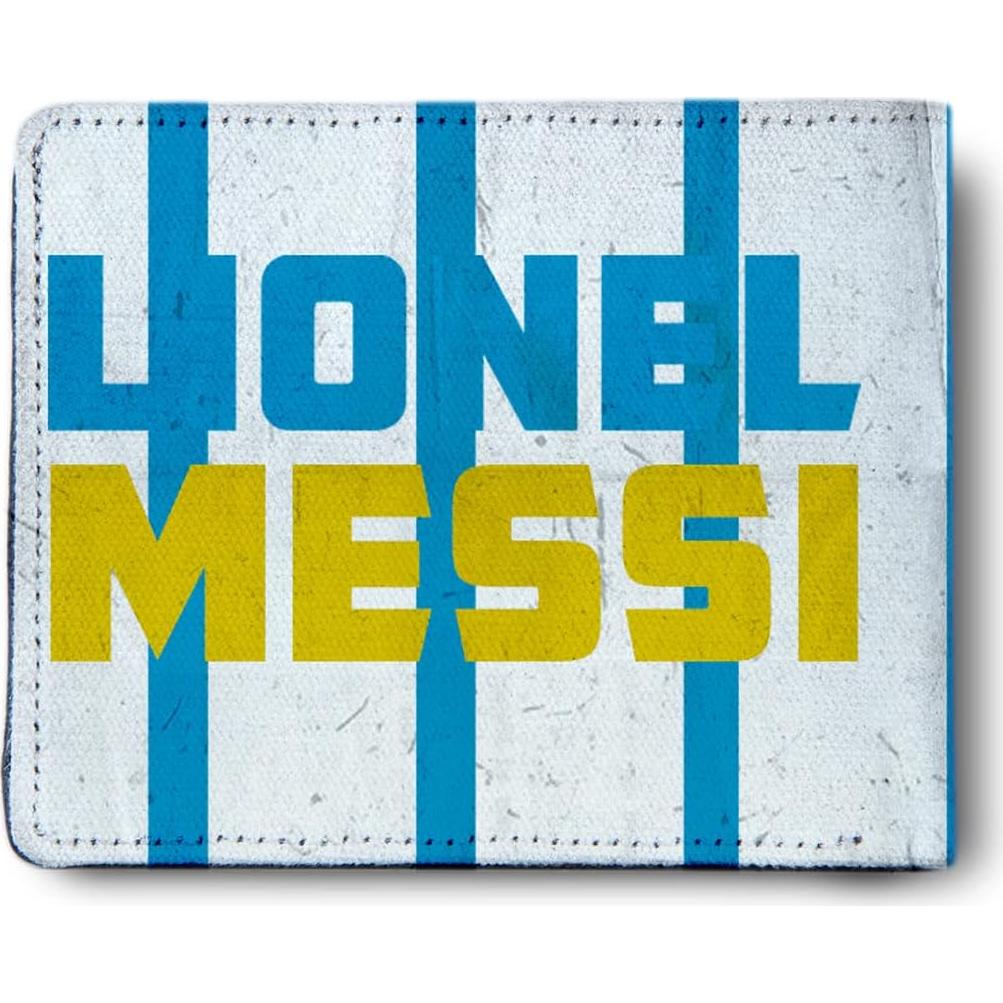 Cartera de PU Lionel Messi para Hombres y Niños - 7 Ranuras