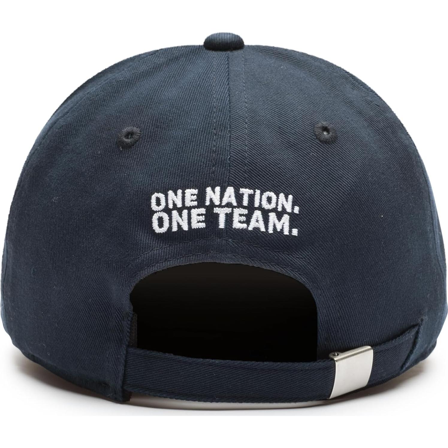 Gorra Ajustable Clásica USA Fútbol 100% Algodón Unisex