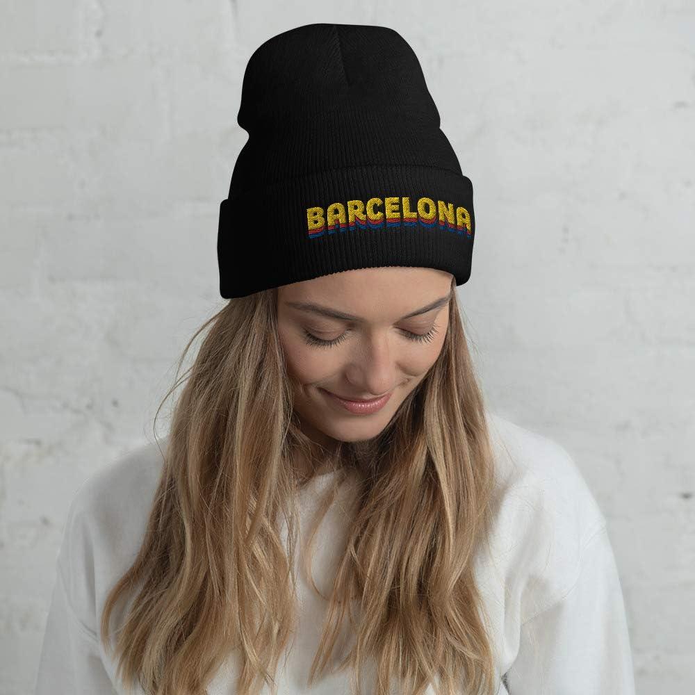Gorro Cuff Dedbol Barcelona Negro 30.48 cm Unisex