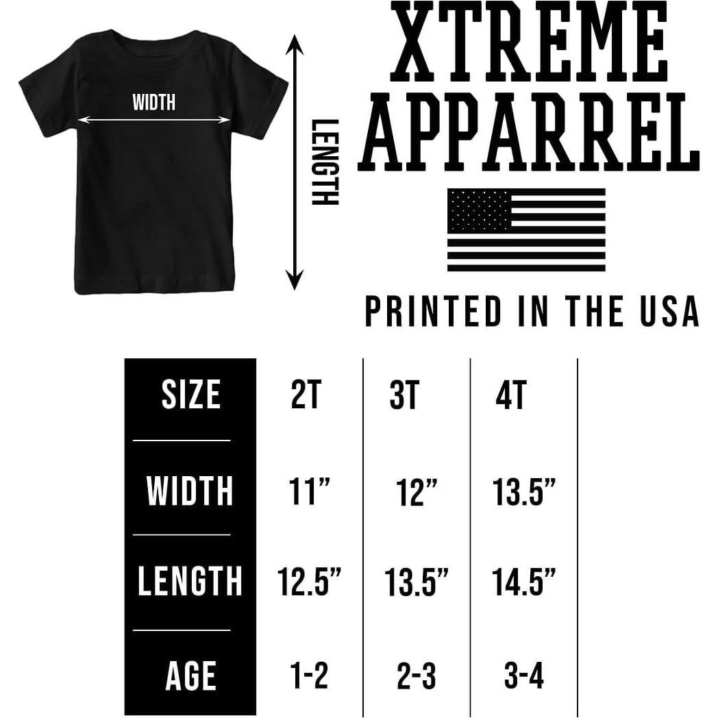 Camiseta Infantil Xtreme Apparel Negra Talla X-Large