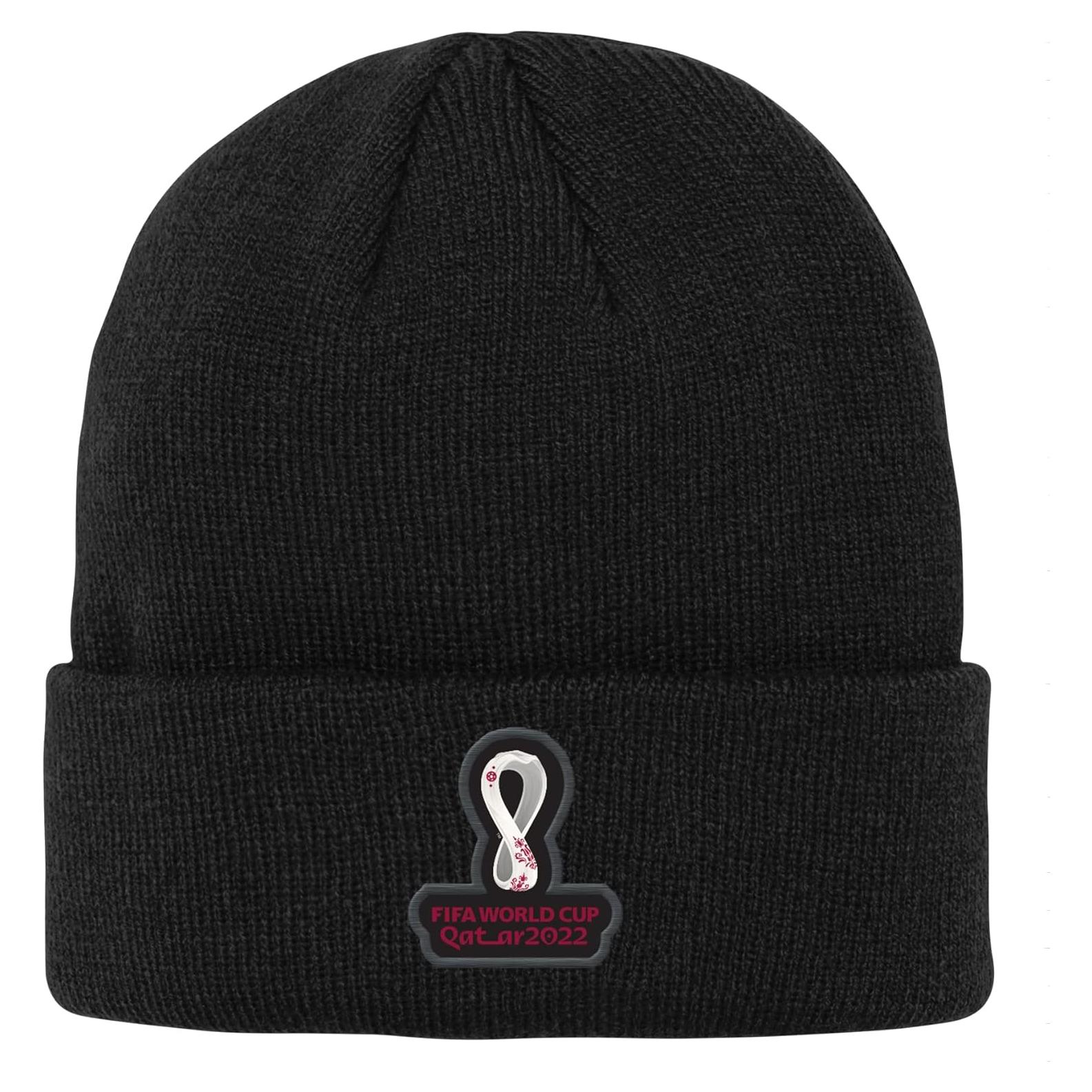Gorro de punto con puño Outerstuff Copa Mundial FIFA Negro