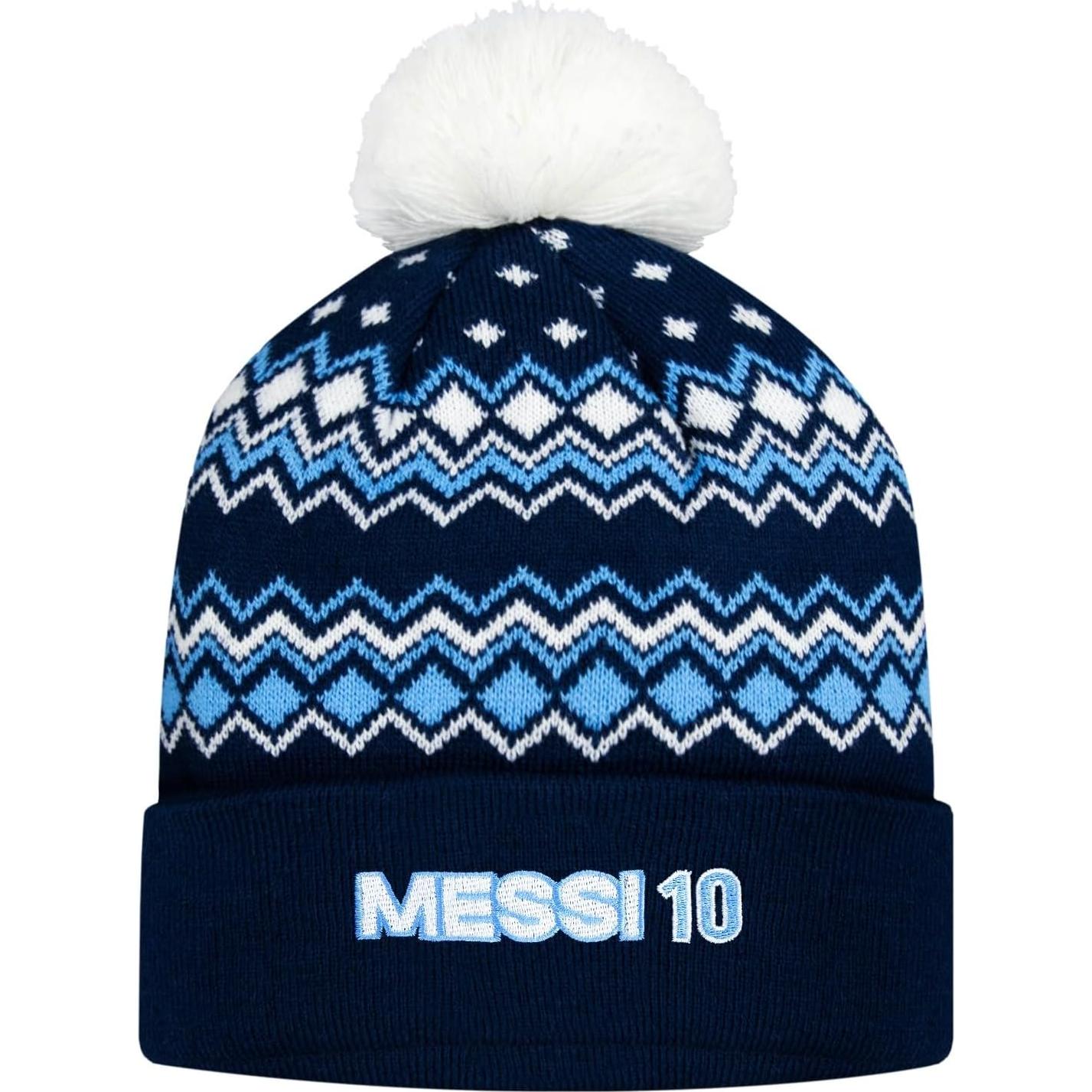 Gorro de Fútbol Hombre Icon Sports Argentina Messi 10 Marino