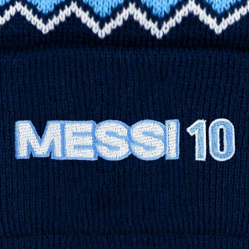 Gorro de Fútbol Hombre Icon Sports Argentina Messi 10 Marino